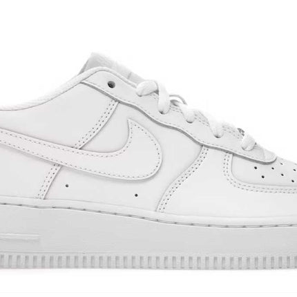 nike air force 1 low le triple white (gs)