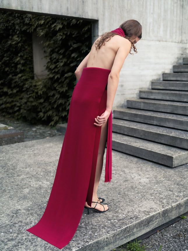 100% Pure Cashmere Maxi Ribbed Scarf / Blanket