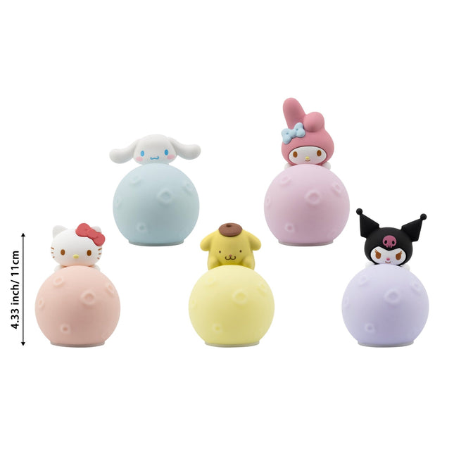 11530 - HELLO KITTY AND FRIENDS - LITTLE MOON - LIGHT SERIES - PDQ 12 PZ - MINIFIGURE 8CM