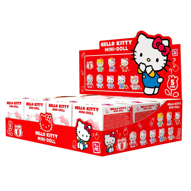 11580 - HELLO KITTY - BLIND BOX - FIGURINE DRESS - UP SERIES - PDQ 12 PZ - MINIFIGURE 5CM
