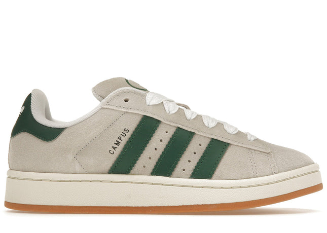 adidas campus 00s crystal white dark green (women's)