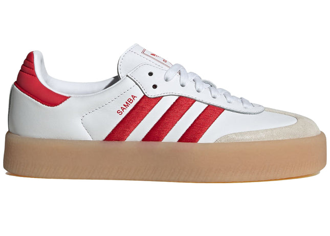 adidas sambae white better scarlet gum
