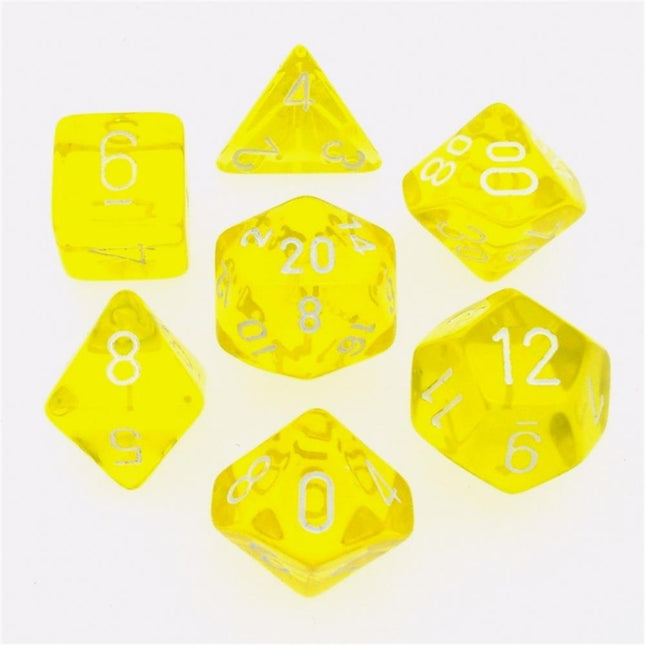 23072 Yellow Translucent Dice