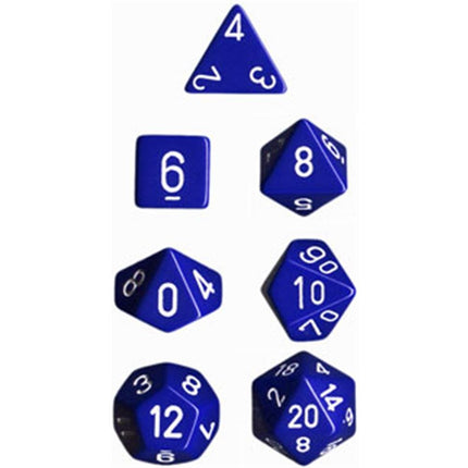 25406 Blue Opaque Dice