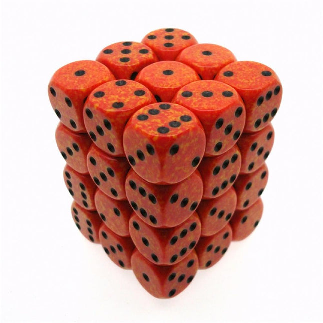 25903 Fire Speckled Dice