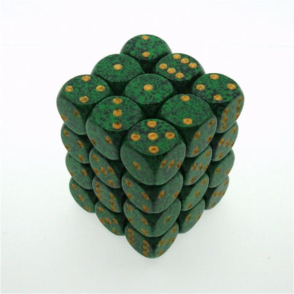 25935 Golden Recon Speckled Dice