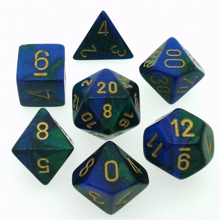 26436 Gemini Blue - Green/gold