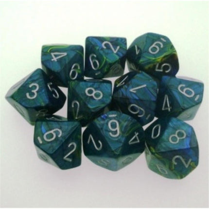 27245 Festive Green w/silver