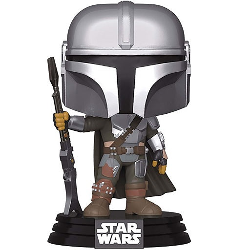 FUNKO POP  Star Wars: The Mandalorian - 345 The Mandalorian Final (Mt) 9 cm