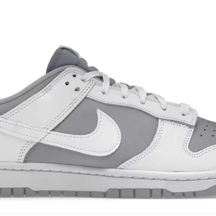 nike dunk low retro white grey
