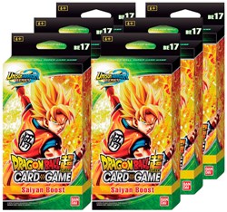 BANDAI Dragon Ball Super Starter Deck Set Sayan display 6 mazzi (solo ING)