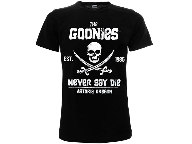 THE GOONIES - NEVER SAY DIE T-shirt L nera