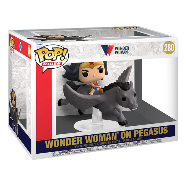 FUNKO POP  Wonder Woman: 80Th Anniversary - 280 Wonder Woman on Pegaus