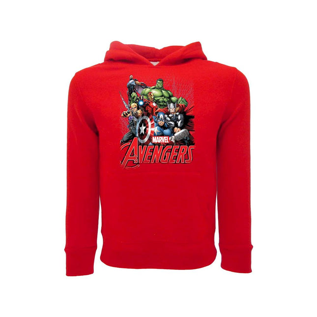 MARVEL AVENGERS  TEAM  FELPA  5/6 ANNI