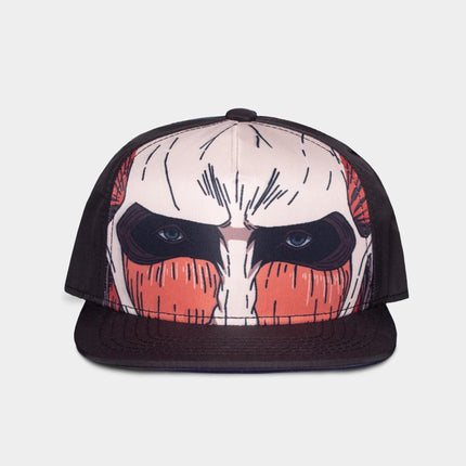 DIFUZED ATTACK ON TITAN - SNAPBACK ( CAPPELLINO ) REGOLABILE  : GIGANTE COLOSSALE