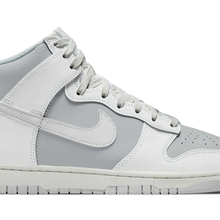 nike dunk high summit white pure platinum
