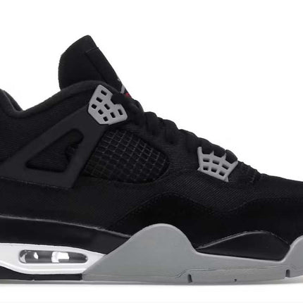 jordan 4 retro se black canvas