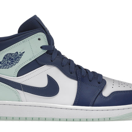 jordan 1 mid mystic navy mint foam (Special)