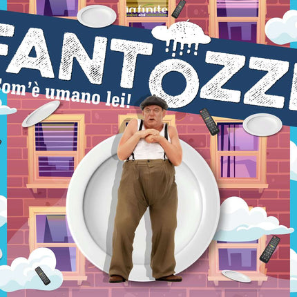 94160 - Fantozzi "come Ã¨ umano lei!" Figure 10 cm