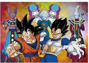 98305 - Anime Puzzle Collection - Cube500 Dragon Ball: Goku & Vegeta - Jigsaw Puzzle 500 Pcs