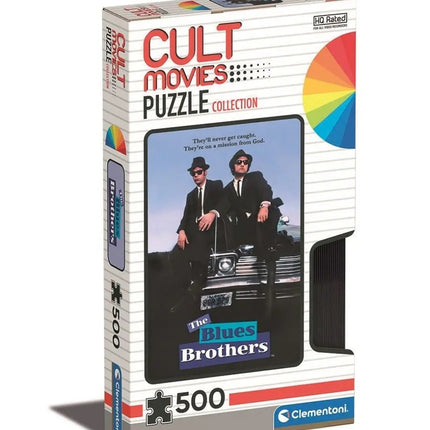 98340 - Cult Movies Puzzle Collection Jigsaw Puzzle The blues bothers (500 pezzi)