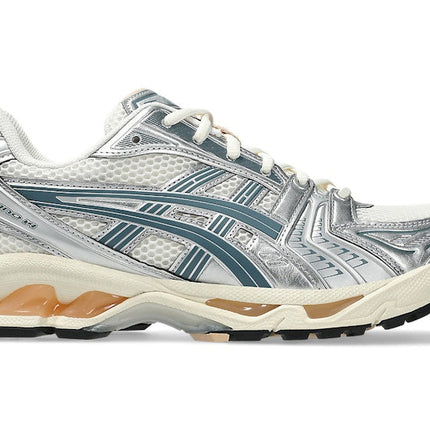 ASICS Gel-Kayano 14 Birch Pure Silver Teal Gold