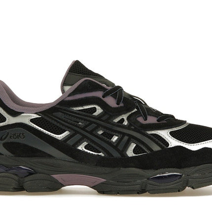 ASICS Gel-NYC Black Purple Graphite Grey