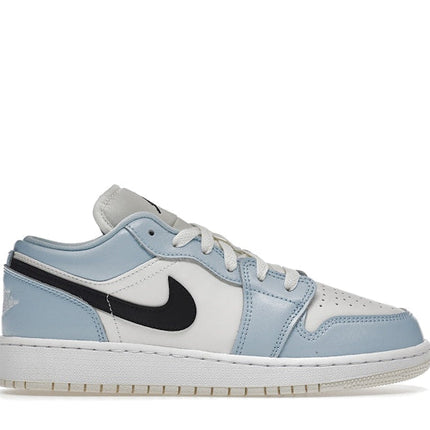 Jordan 1 Low Ice Blue Black (GS)