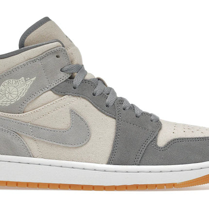 jordan 1 mid se coconut milk particle grey