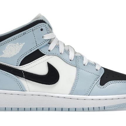 jordan 1 mid ice blue (gs)