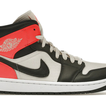 jordan 1 mid newsprint light orewood brown (w)