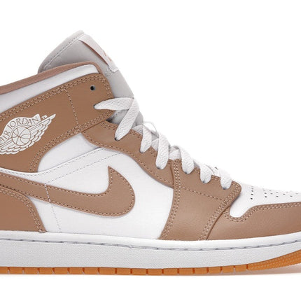 Jordan 1 Mid Tan Gum