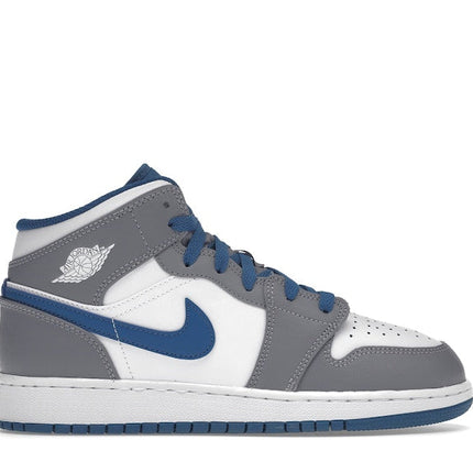 Jordan 1 Mid True Blue Cement (GS) (Special)