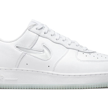 nike air force 1 low '07 retro color of the month jewel swoosh triple white