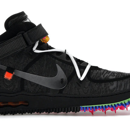 nike air force 1 mid off-white black