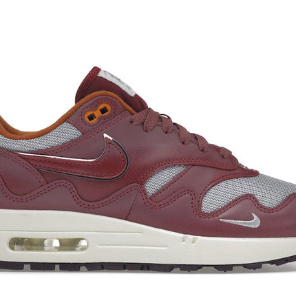 Nike Air Max 1 Patta Waves Rush Maroon (without Bracelet)