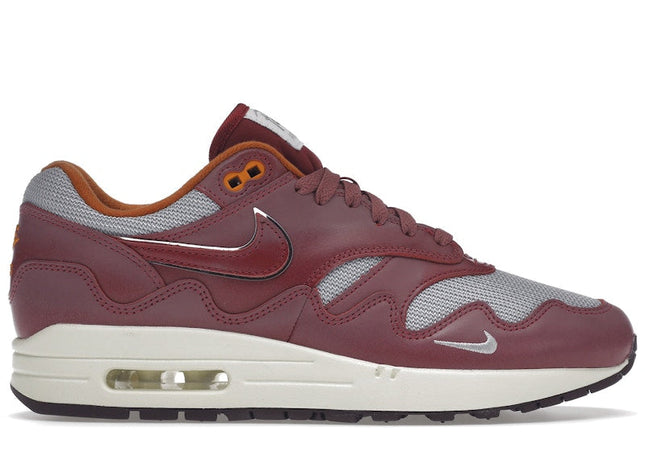Nike Air Max 1 Patta Waves Rush Maroon (without Bracelet)
