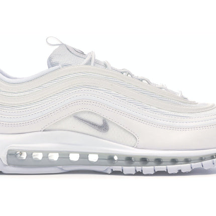 nike air max 97 triple white wolf grey