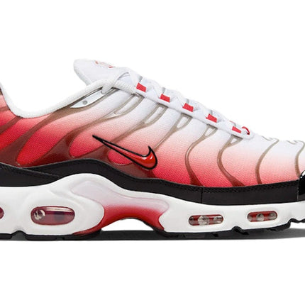 Nike Air Max Plus White Black University Red