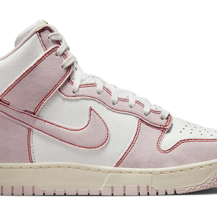 nike dunk high 1985 barely rose denim