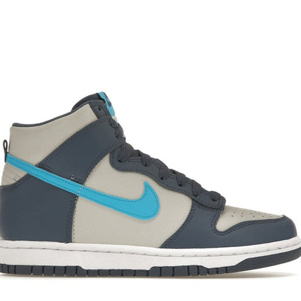 Nike Dunk High Light Bone Diffused Blue (GS)