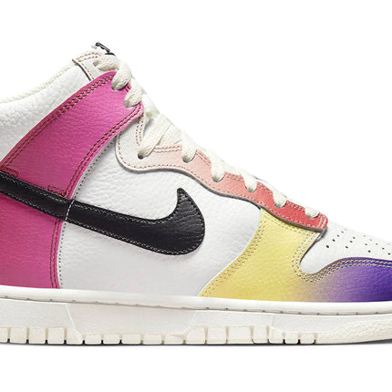 nike dunk high multi-color gradient (w)