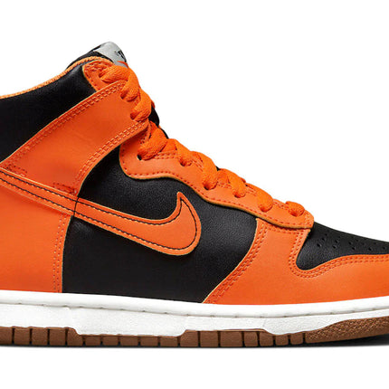 nike dunk high safty orange (gs)