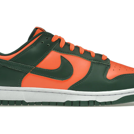 nike dunk low retro miami hurricanes