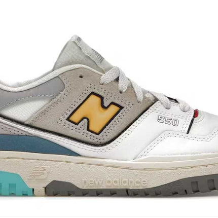 new balance 550 sea salt yellow (gs)