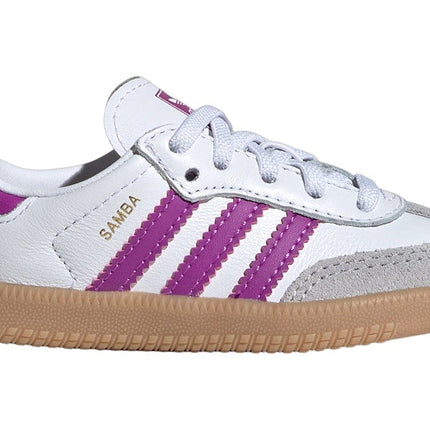 adidas samba og cloud white purple burst gum (td)