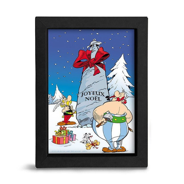 ABYSTYLE ASTERIX & OBELIX - Quadro: "Joyeux Noel " 15x20cm