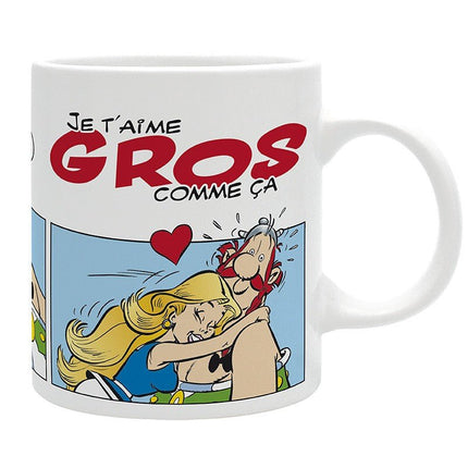 ABYSTYLE ASTERIX - Tazza 320 ml: "JE T'AIME GROS COMME ÃA"