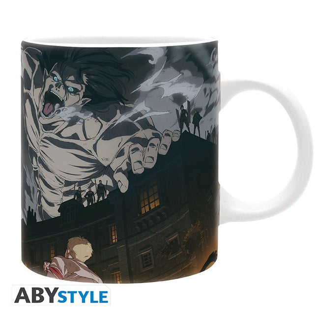 ABYSTYLE ATTACK ON TITAN - Season 4 Key Art - Tazza 320 ml