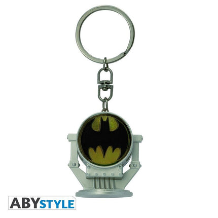 ABYSTYLE DC COMICS - Portachiavi 3D premium: "Bat - Signal"